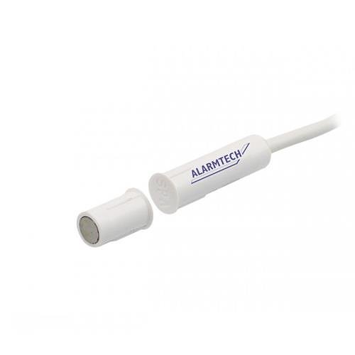 Alarmtech MC 340 Magnetic Contact, Built-In, NC, 2m Cable, White